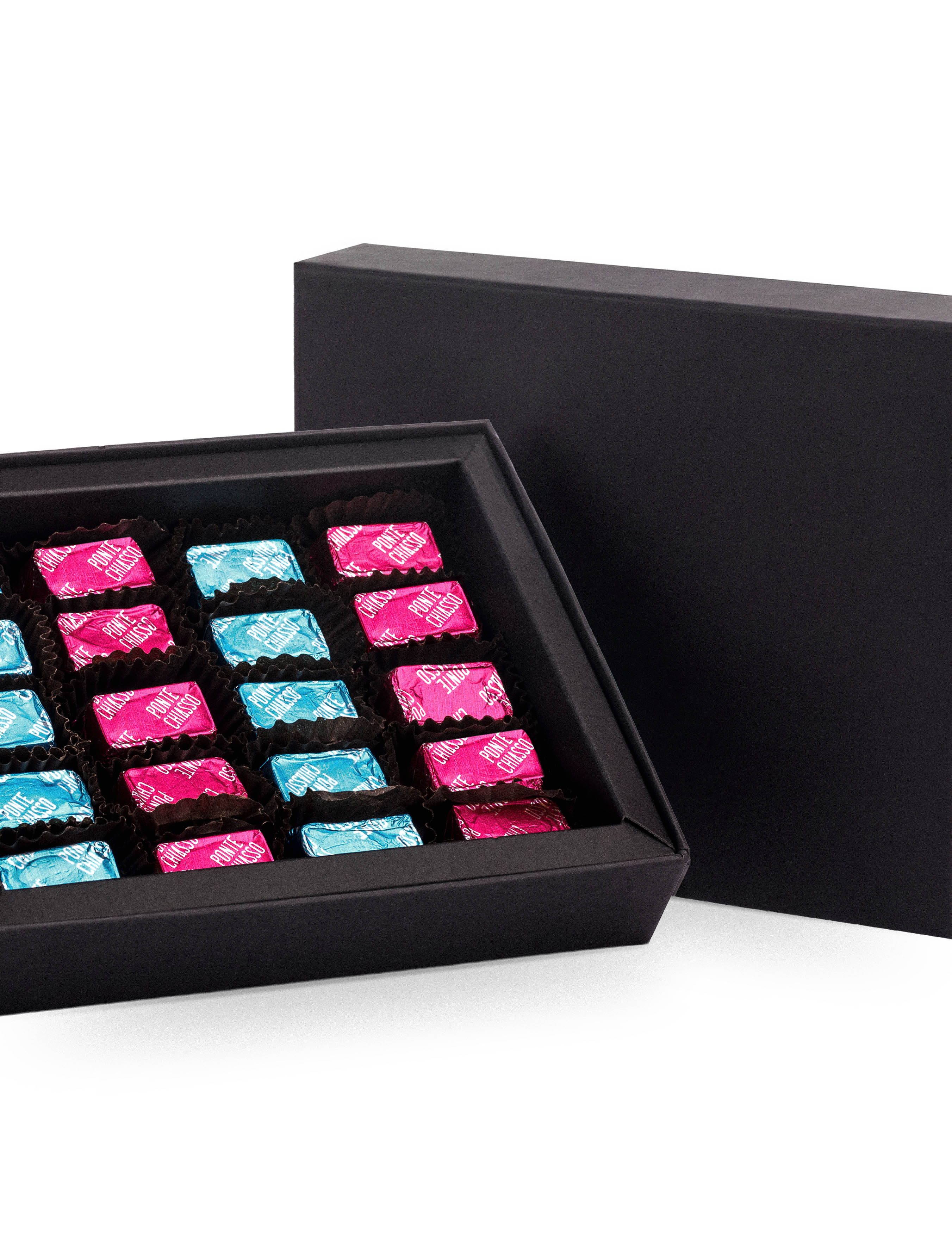 Caja de Bombones Macizos de 130 g